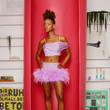 Staras Croptop Lilac